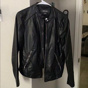 Leather jacket